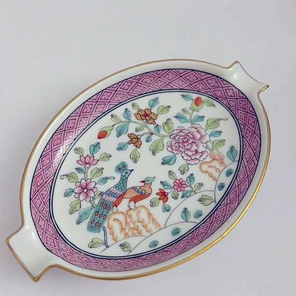 Herend Hungary Hand Painted Pin Tray Trinket Dish 7783, PP 126-B~VERY RARE-MINT - Picture 1 of 5